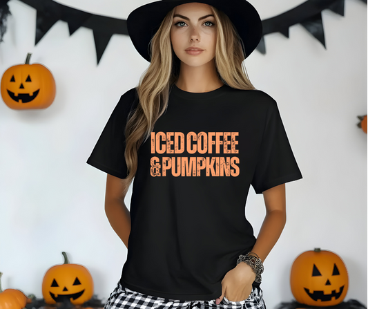 Iced Coffee & Pumpkins